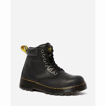 Dr Martens Férfi Winch Wyoming Munkavédelmi Bakancs Fekete